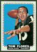 1964 Topps Tom Flores football card