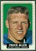 1964 Topps Chuck Allen football card