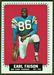 1964 Topps football card #157: Earl Faison