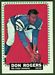 1964 Topps Don Rogers football card