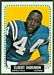 1964 Topps Elbert Dubenion football card