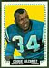 1964 Topps Cookie Gilchrist football card