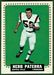 1964 Topps Herb Paterra football card