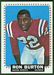 1964 Topps Ron Burton football card