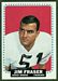 1964 Topps Jim Fraser football card