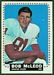 1964 Topps Bob McLeod football card