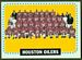 1964 Topps football card #88: Oilers Team