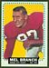1964 Topps Mel Branch football card