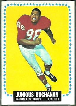 Buck Buchanan 1964 Topps rookie football card