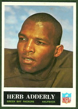 1965 Philadelphia Herb Adderley football card