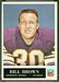 1965 Philadelphia Bill Brown football card