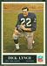 Dick Lynch - 1965 Philadelphia football card #119