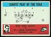 1965 Philadelphia Giants Play of the Year football card