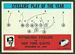 1965 Philadelphia Steelers Play of the Year football card