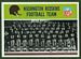 1965 Philadelphia Redskins Team football card