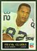 Frank Clarke - 1965 Philadelphia football card #44