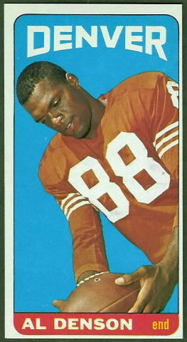 Al Denson 1965 Topps football card