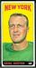 1965 Topps Gene Heeter football card