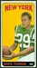 1965 Topps Bake Turner football card