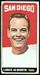 1965 Topps Lance Alworth football card