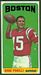 1965 Topps Babe Parilli football card