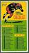 1965 Topps Checklist 89-176 football card
