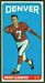 1965 Topps Mickey Slaughter football card