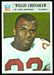 1966 Philadelphia football card #160: Willis Crenshaw