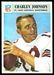 1966 Philadelphia Charley Johnson football card