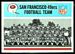 1966 Philadelphia 49ers Team football card