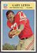 Gary Lewis - 1966 Philadelphia football card #178