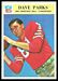 1966 Philadelphia Dave Parks football card