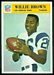 1966 Philadelphia football card #93: Willie Brown