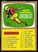 1966 Topps Checklist football card