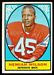 1967 Milton Bradley football card #30: Nemiah Wilson
