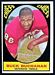 1967 Milton Bradley football card #71: Buck Buchanan