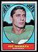 1967 Milton Bradley Joe Namath football card