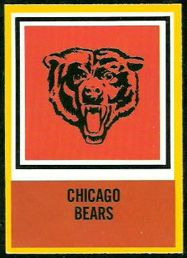 Bears Insignia 1967 Philadelphia football card