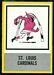 1967 Philadelphia football card #168: Cardinals Insignia