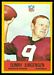 Sonny Jurgensen - 1967 Philadelphia football card #185