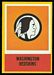 1967 Philadelphia football card #192: Redskins Insignia
