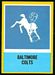 1967 Philadelphia football card #24: Colts Insignia