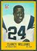 Clancy Williams - 1967 Philadelphia football card #95