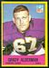 1967 Philadelphia Grady Alderman football card