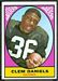 1967 Topps Clem Daniels football card