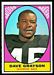 1967 Topps Dave Grayson football card