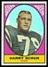 1967 Topps football card #115: Harry Schuh