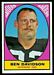 1967 Topps football card