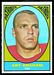 1967 Topps Art Graham football card