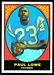 1967 Topps Paul Lowe football card